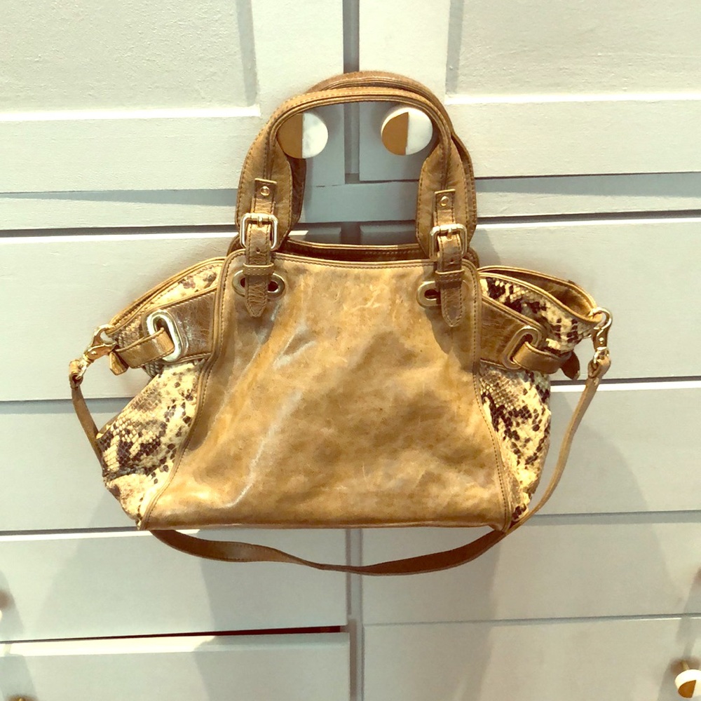 Kooba leather tote — gently used